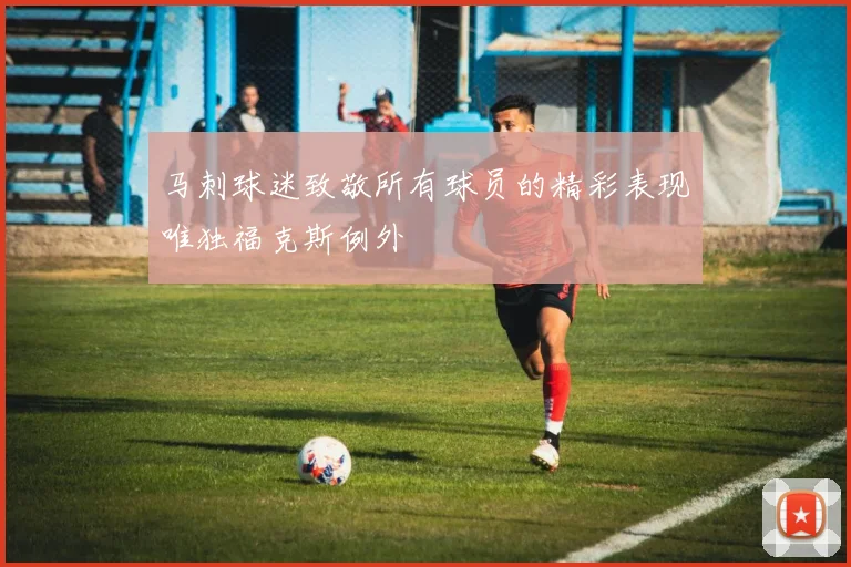 马刺球迷致敬所有球员的精彩表现唯独福克斯例外